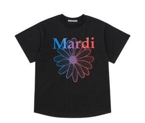 Buy Mardi Mercredi T-Shirt Flowermardi Francecoree 140 Gradation Black (W) at Sasom – Authentic and Ready to Ship
