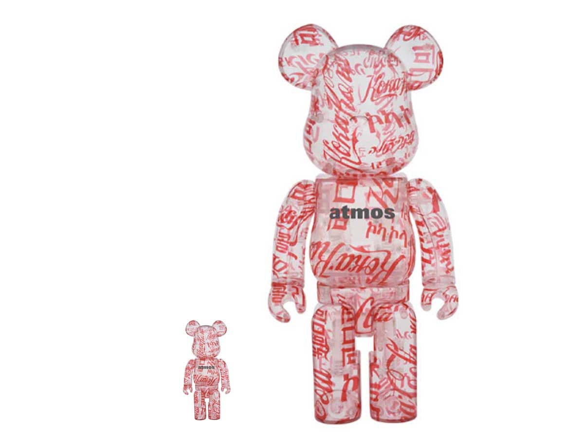 BE@RBRICK atmos × Coca-Cola CLEAR BODY | labiela.com