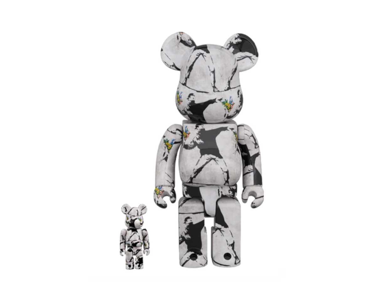 Buy BE@RBRICK Flower Bomber 400% + 100% at Sasom – Authentic and Ready to Ship