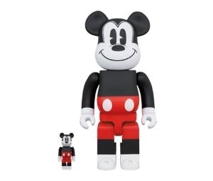 Be@RBRICK MICKEY MOUSE (R&W 2020 Ver.) 400% + 100%