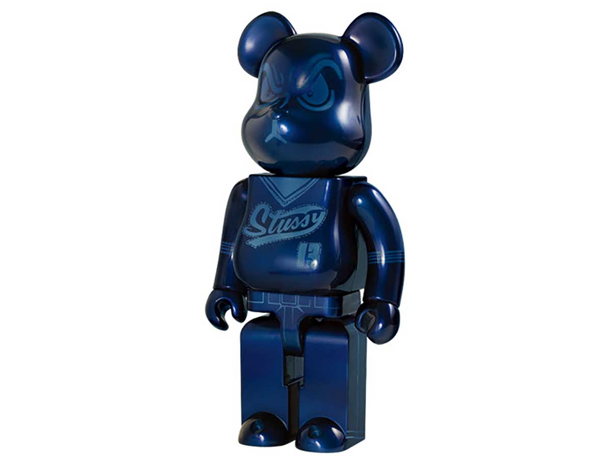 STUSSY - STUSSY MEDICOM TOY BE@BRICK 400% WWT2 WORLD WIDE TOUR ワールド ワイド ツアー 2 フィギュア イエロー系 400% 正規品 / 30377 Medicom Toy Stussy World Wide Tour 2 - Bearbrick Bandai 400%
