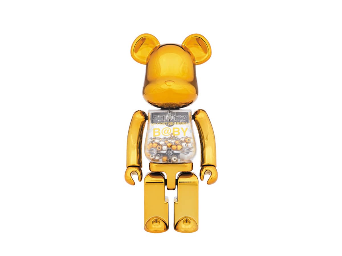 BE@RBRICK Chogokin [My First Be@rbrick B@by - Gold & Silver