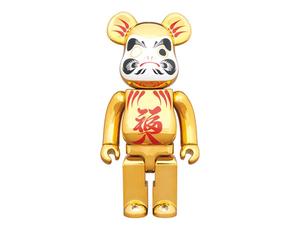 Buy BE@RBRICK Daruma [Gold Metallic] 400% at Sasom – Authentic and Ready to Ship