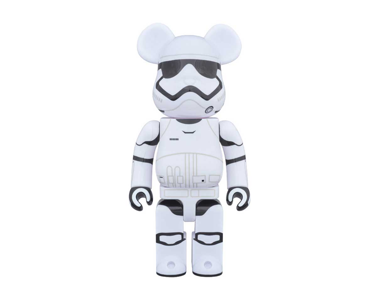 その他 MEDICOM TOY - BE@RBRICK FIRST ORDER STORMTROOPER 400% Figure BE @ RBRICK - Bear Brick - FIRST ORDER STORMTROOPER
