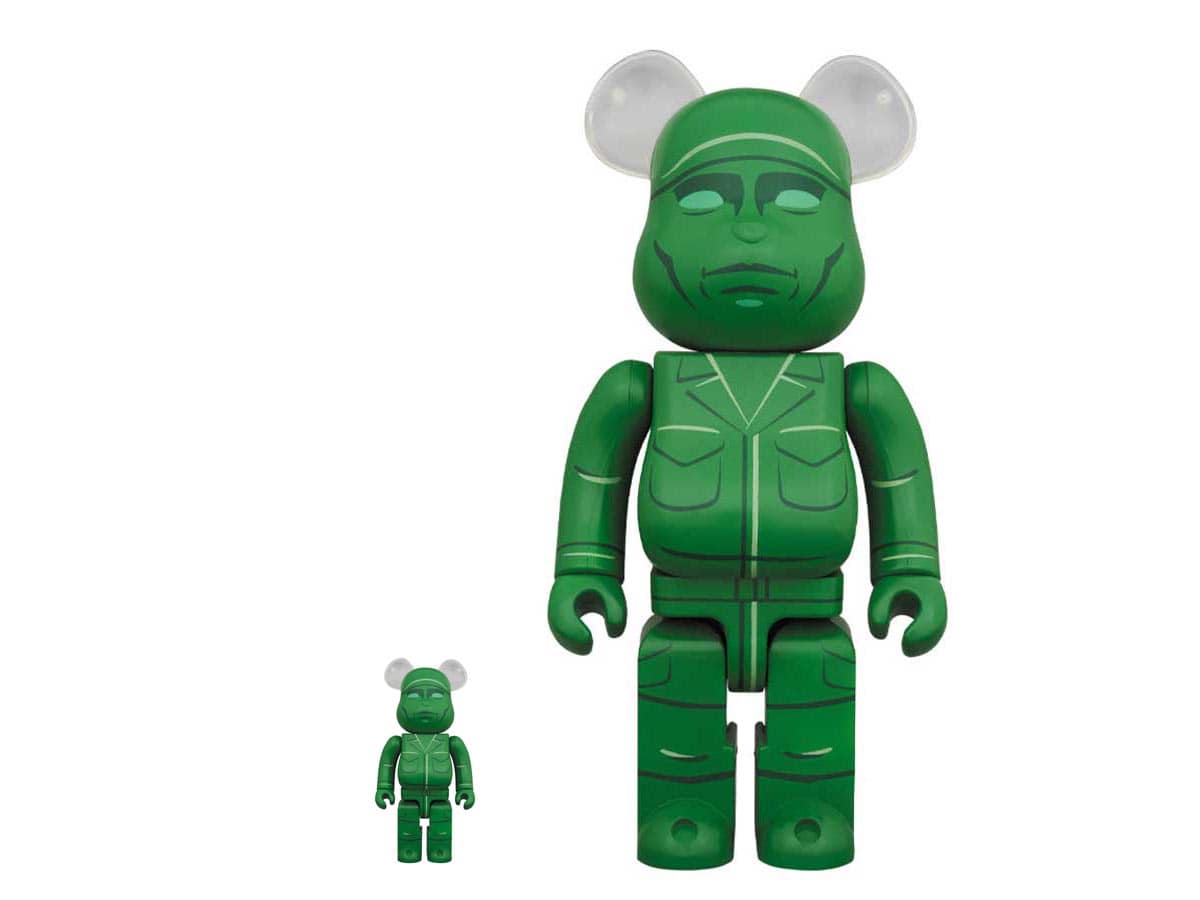 MEDICOM TOY - ベアブリック be@rbrick GREEN ARMY MEN 400%100% Buy & Sell BE@RBRICK Green Army Men 400% + 100% | SASOM