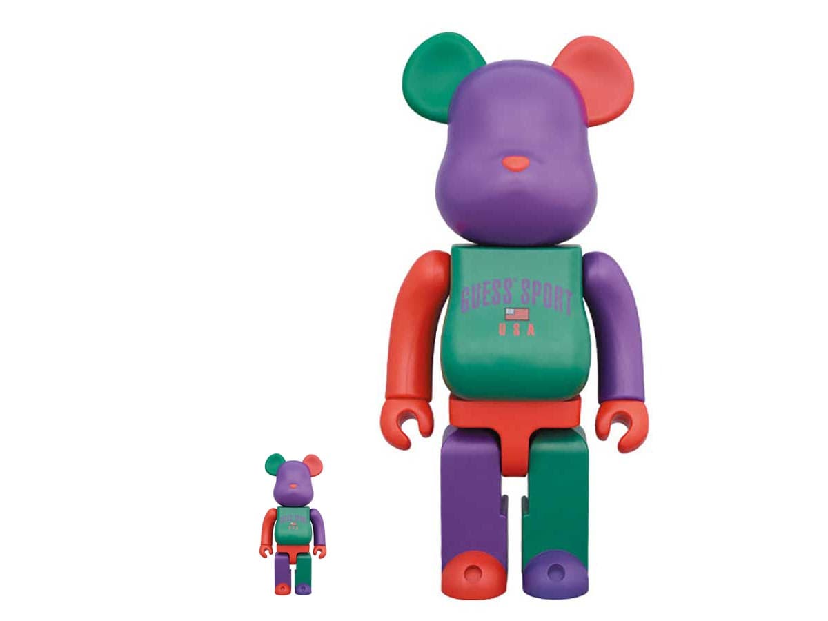 MEDICOM TOY - BE@RBRICK Guess Sport Logo 100％ & 400％ Buy & Sell BE@RBRICK GUESS Sport [Logo] 400% + 100% | SASOM