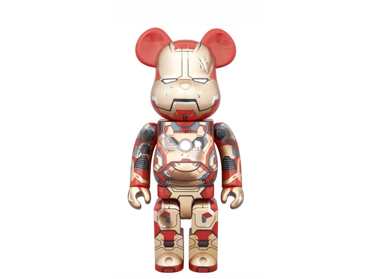 その他 MEDICOM TOY - IRON MAN 3 BE@RBRICK 400% BE@RBRICK IRON MAN MARK III 3 400% & 100％ MEDICOM TOY