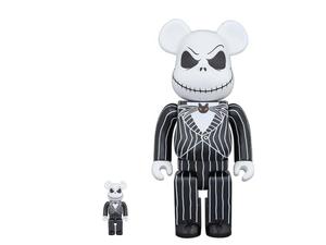 Buy BE@RBRICK Jack Skellington 400% + 100% at Sasom – Authentic and Ready to Ship