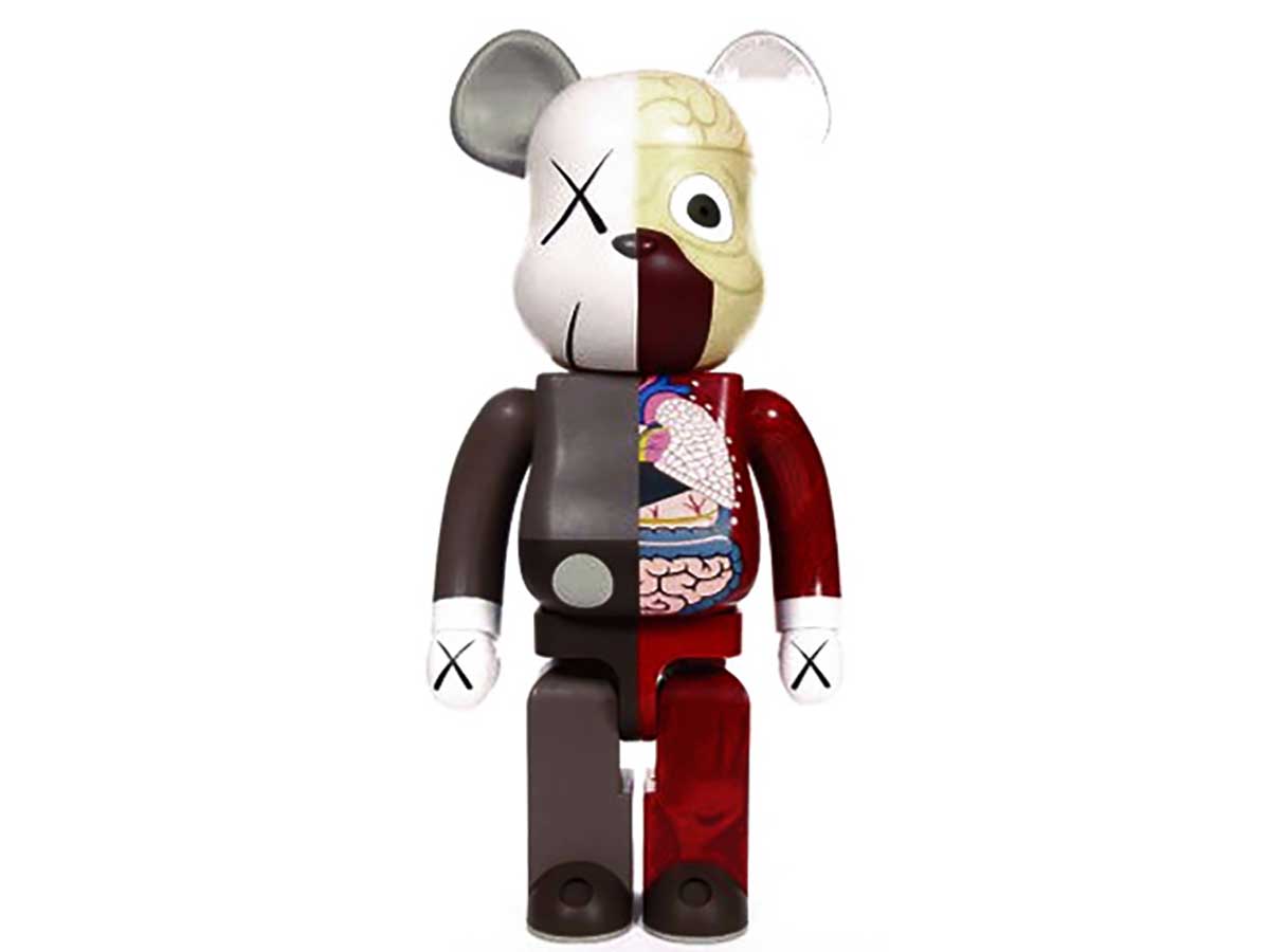 ベアブリック BE@RBRICK KAWS 100% ORIGINALFAKE Originalfake BE