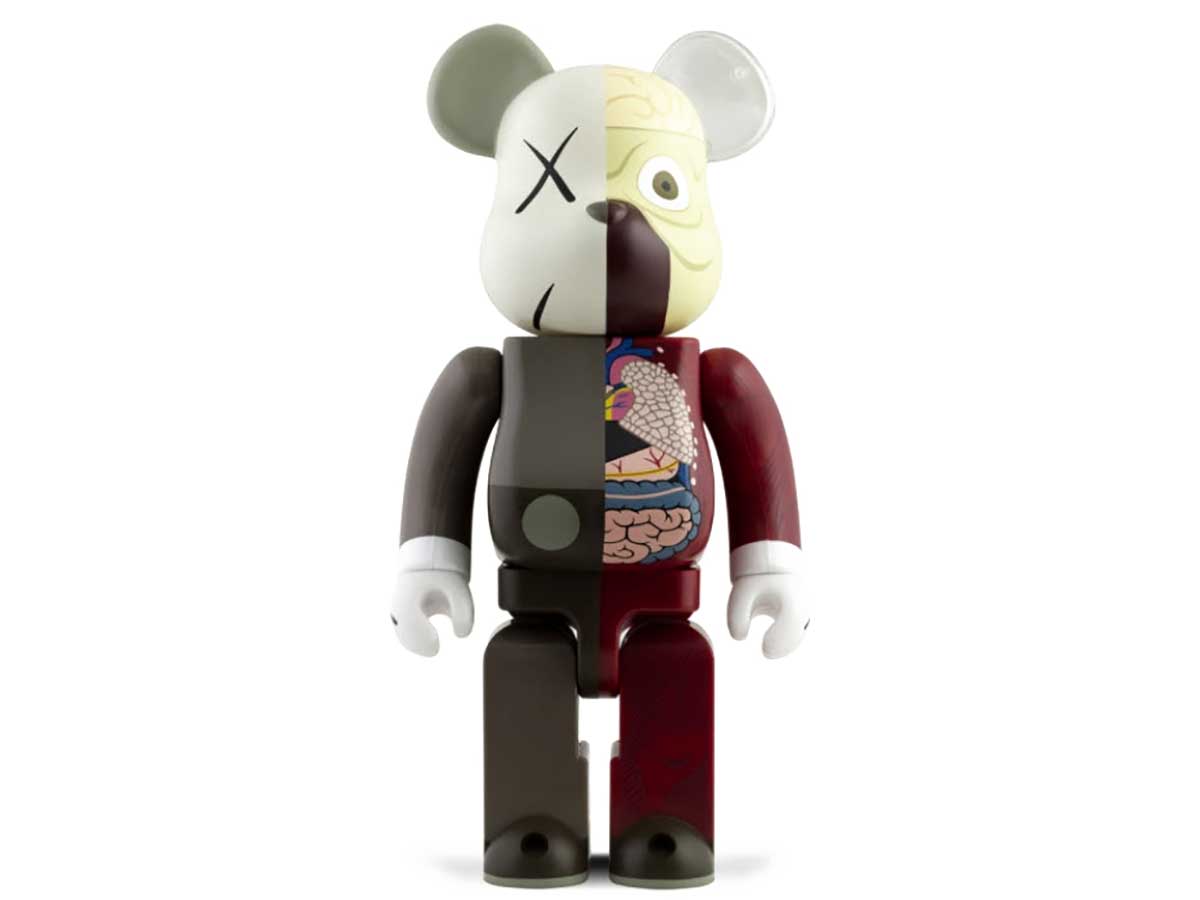 kaws ベアブリック 50% チョロQ originalfake - キャラクターグッズ