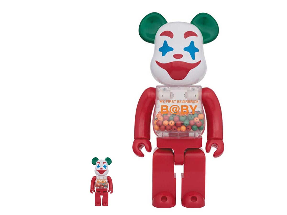 BE@RBRICK My First Be@rbrick B@by [Jester Ver.] 400% + 100%