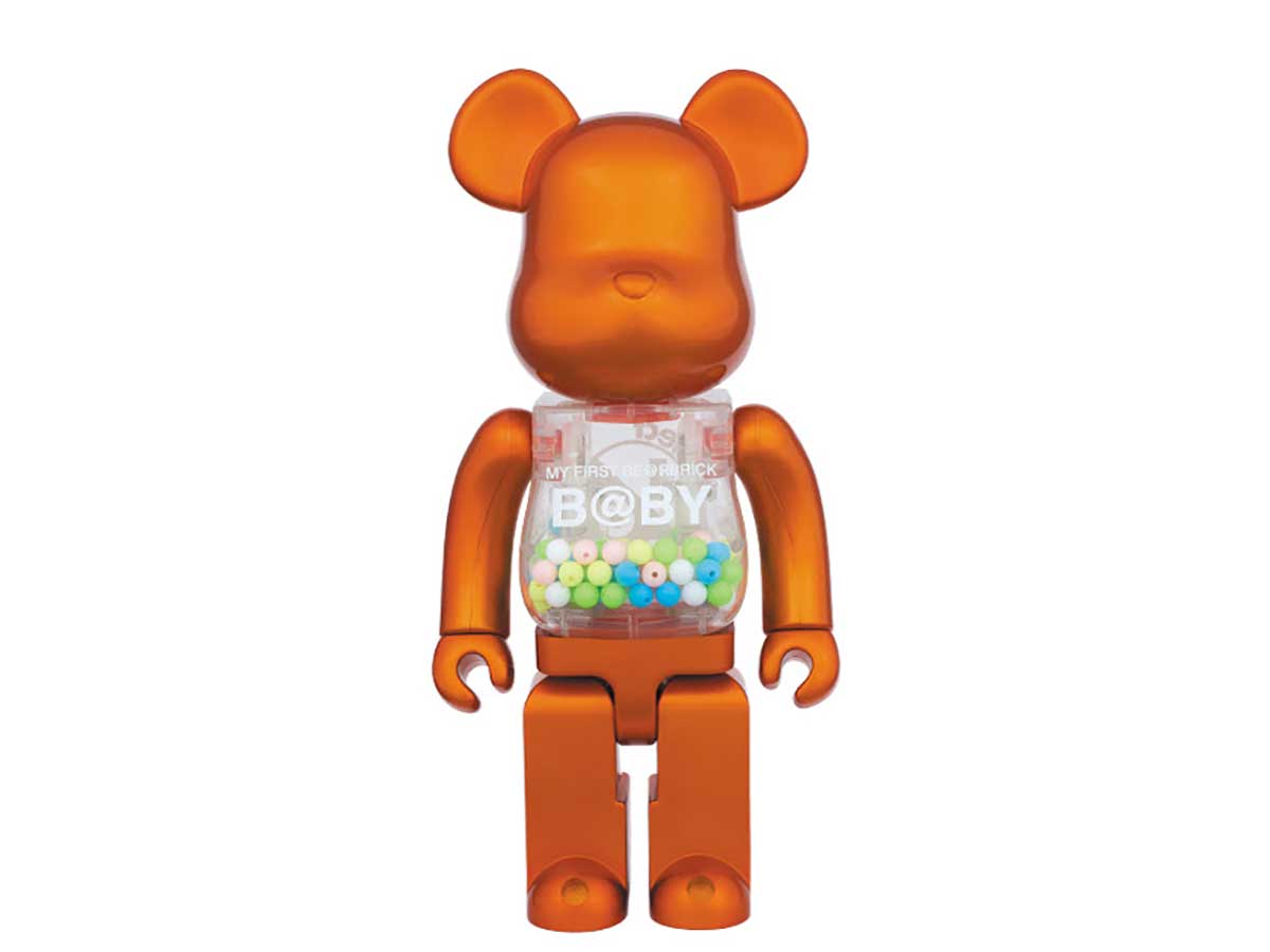 BE@RBRICK My First Be@rbrick B@by [Pearl Orange] 400%