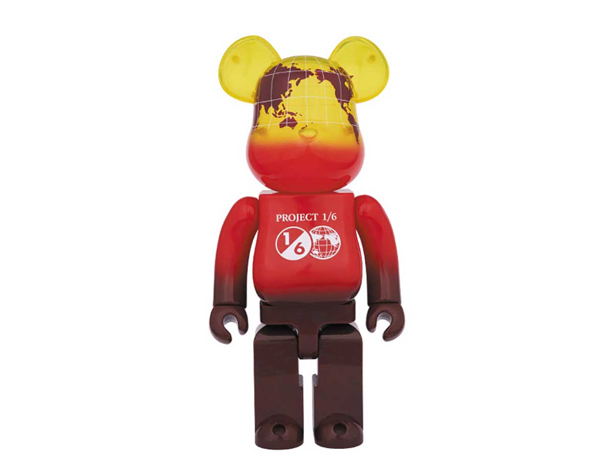 BE@RBRICK - 未開封 レア BE@RBRICK EARTH VOLCANO RED 400% BE@RBRICK Project 1/6 Earth [Volcano Red] 400% | SASOM