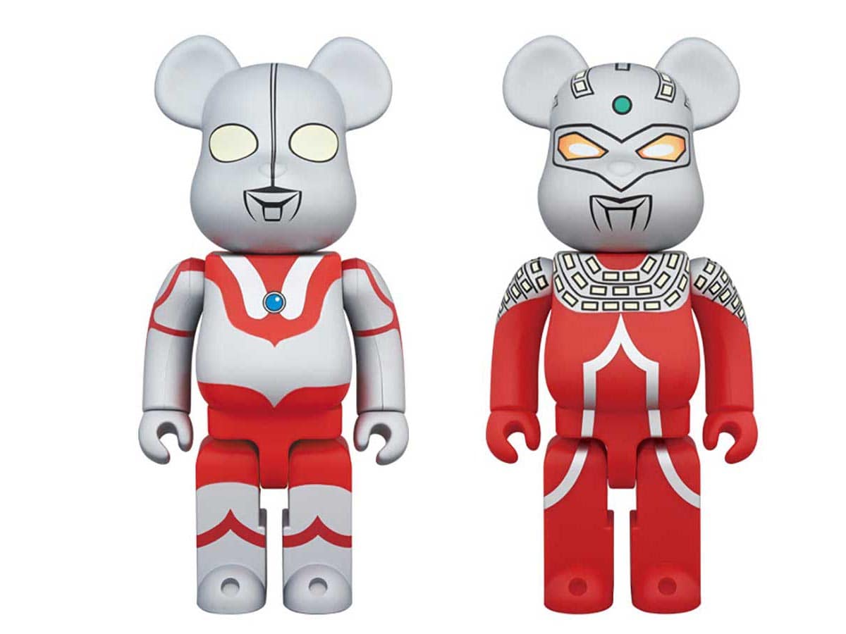 BE@RBRICK SET Ultraman & Ultraseven 400% | ของแท้