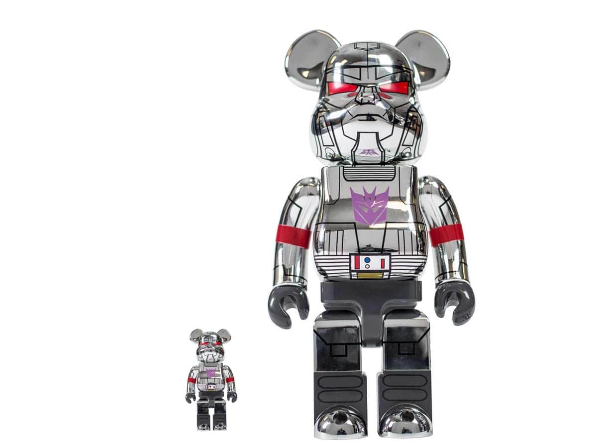 MEDICOM TOY - 2セット BE@RBRICK MEGATRON 100％ &amp; 400％ BE@RBRICK TRANSFORMERS MEGATRON 100％ ＆ 400％ medicom
