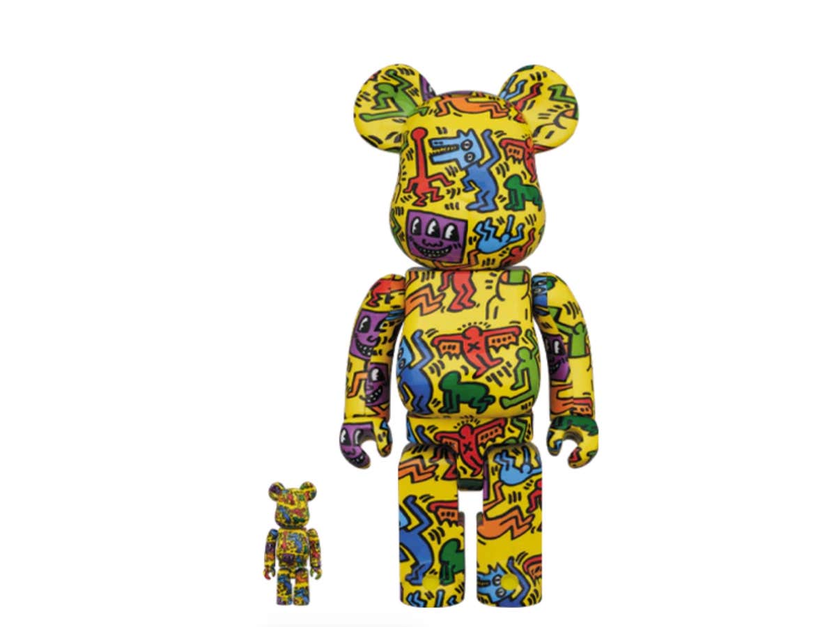 Bearbrick Keith Harring Version 5 400% + 100%