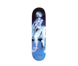 Medicom x SYNC x Hajime Sorayama Men Sexy Robot 04 Skateboard Deck Blue
