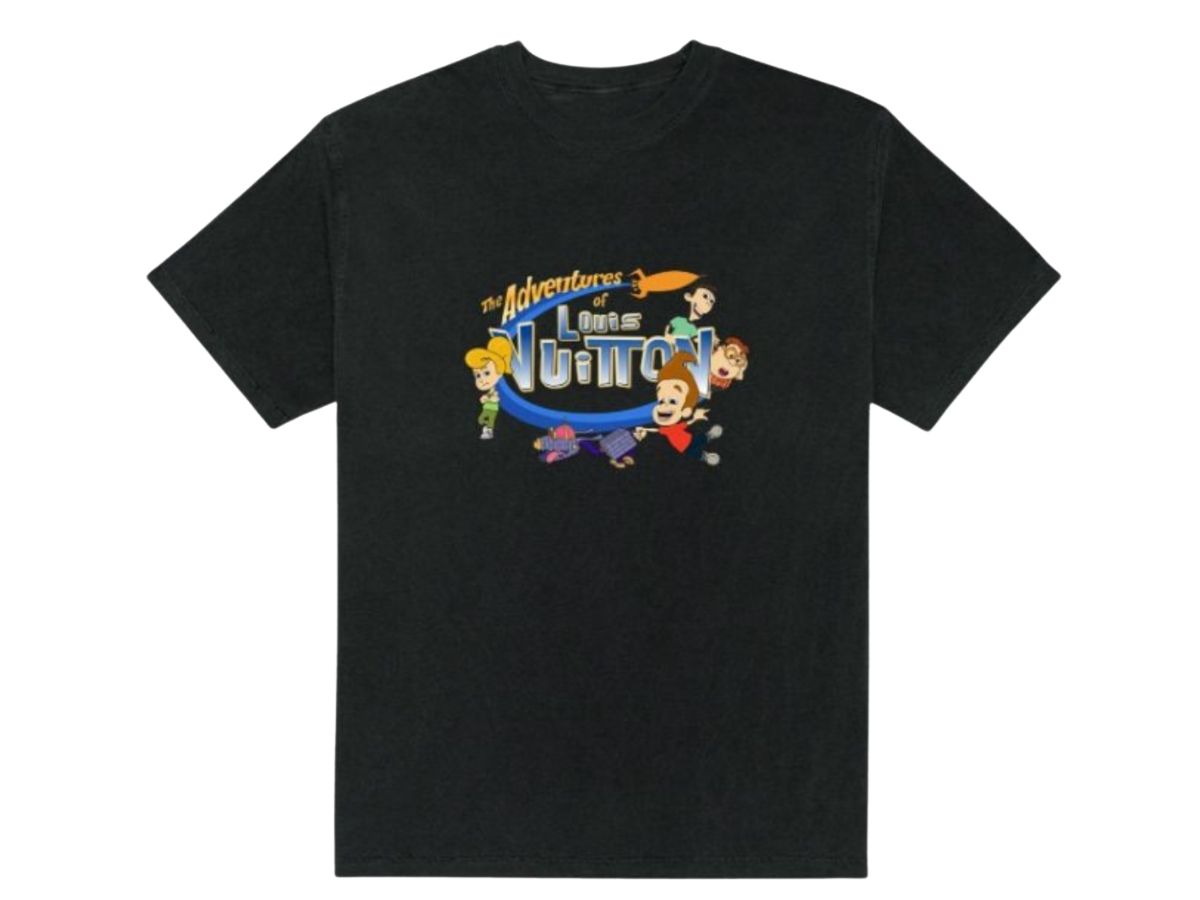 SASOM Mega Yacht Adventure of Louis Vuitton Tee Black