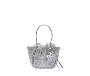 Buy Merge A Day Bag Mini In White Glitter at Sasom – Authentic and Ready to Ship