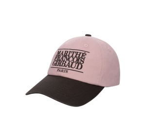 Marithe Francois Girbaud Classic Logo 6panel Color Block Cap