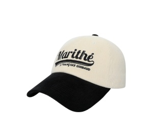 Buy Marithe Francois Girbaud Vintage Logo Corduroy Covered Cap Black at Sasom – Authentic and Ready to Ship