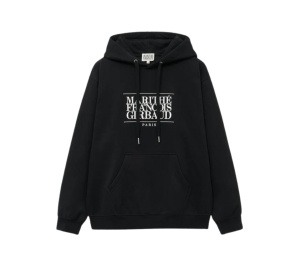 Buy Marithe Francois Girbaud Classic Logo Embroidery Hoodie Brushed Black at Sasom – Authentic and Ready to Ship