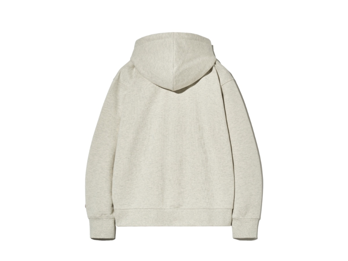 Marithe Francois Girbaud Classic Logo Hoodie Oatmeal