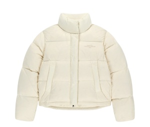 Buy Marithe Francois Girbaud Basic Crop Down Jacket Ivory at Sasom – Authentic and Ready to Ship