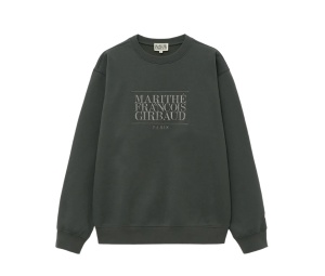 Marithe Francois Girbaud Classic Logo Embroidery Sweatshirt