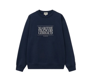 ジャケット MARITHE FRANCOIS GIRBAUD W CLASSIC LOGO CROP KNIT navy W CLASSIC LOGO CROP KNIT navy - MARITHE FRANCOIS GIRBAUD