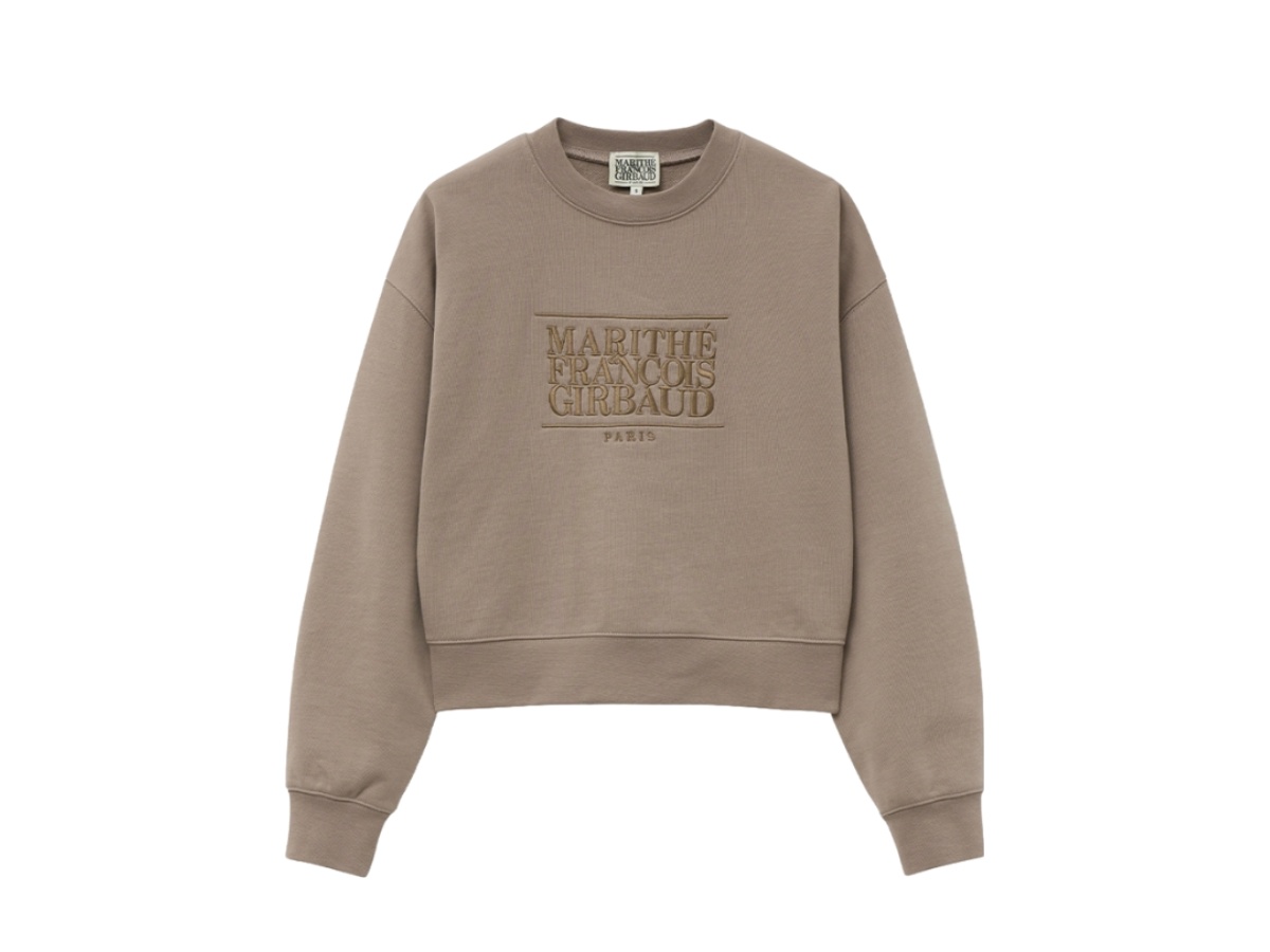 Marithe Francois Girbaud W Doodle Classic Logo Crop