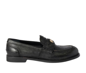Buy Miu Miu Calfskin Penny Loafers Black at Sasom – Authentic and Ready to Ship