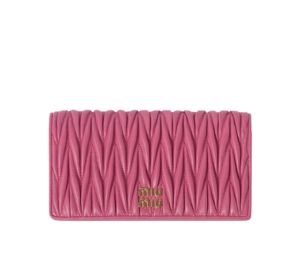 Buy Miu Miu Matelassé Nappa Leather Smartphone Case With Metal Lettering Logo Begonia Pink at Sasom – Authentic and Ready to Ship