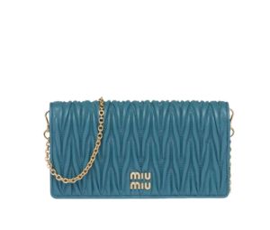 Buy Miu Miu Matelassé Nappa Leather Smartphone Case With Metal Lettering Logo Marina Blue at Sasom – Authentic and Ready to Ship