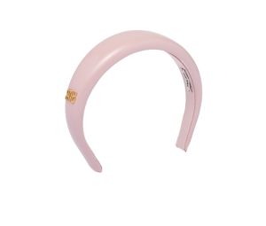 ★MiuMiu★ Patent Leather Hairpin Alabaster Pink 5IF092069F0 MIU MIU Patent Leather Hair Clip (Alabaster Pink) | 너무너무