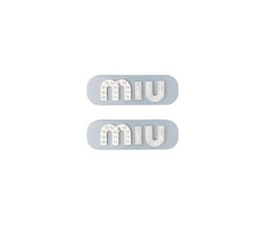 Buy Miu Miu Plexiglas And Metal Hair Clip With Visible Logo Astral Crystal at Sasom – Authentic and Ready to Ship