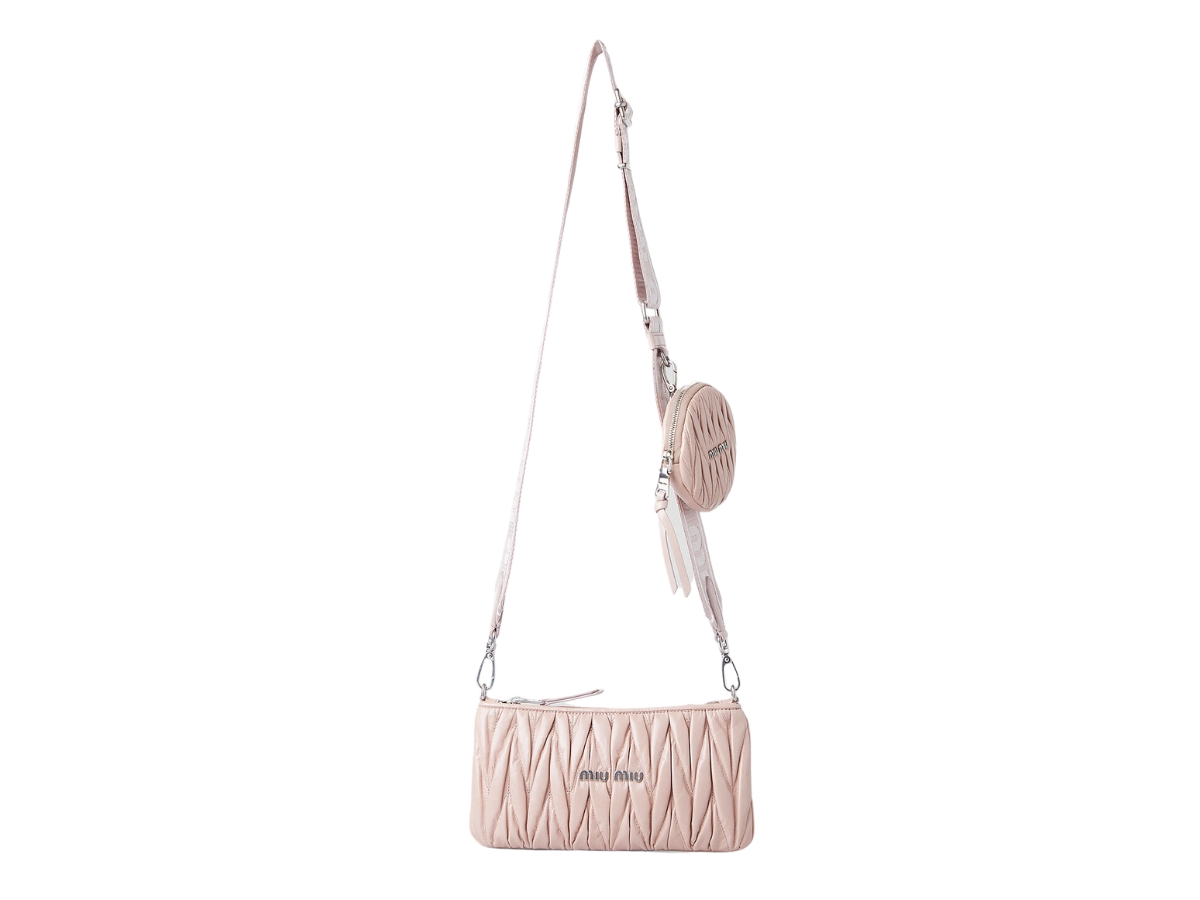 Miu miu best sale pink shoulder bag