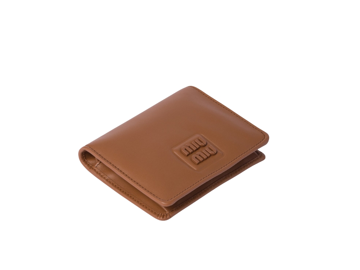 ★MiuMiu★ Small Leather Wallet Cognac 5MH0432CVXF0046 5MH04 74788723?w=1024