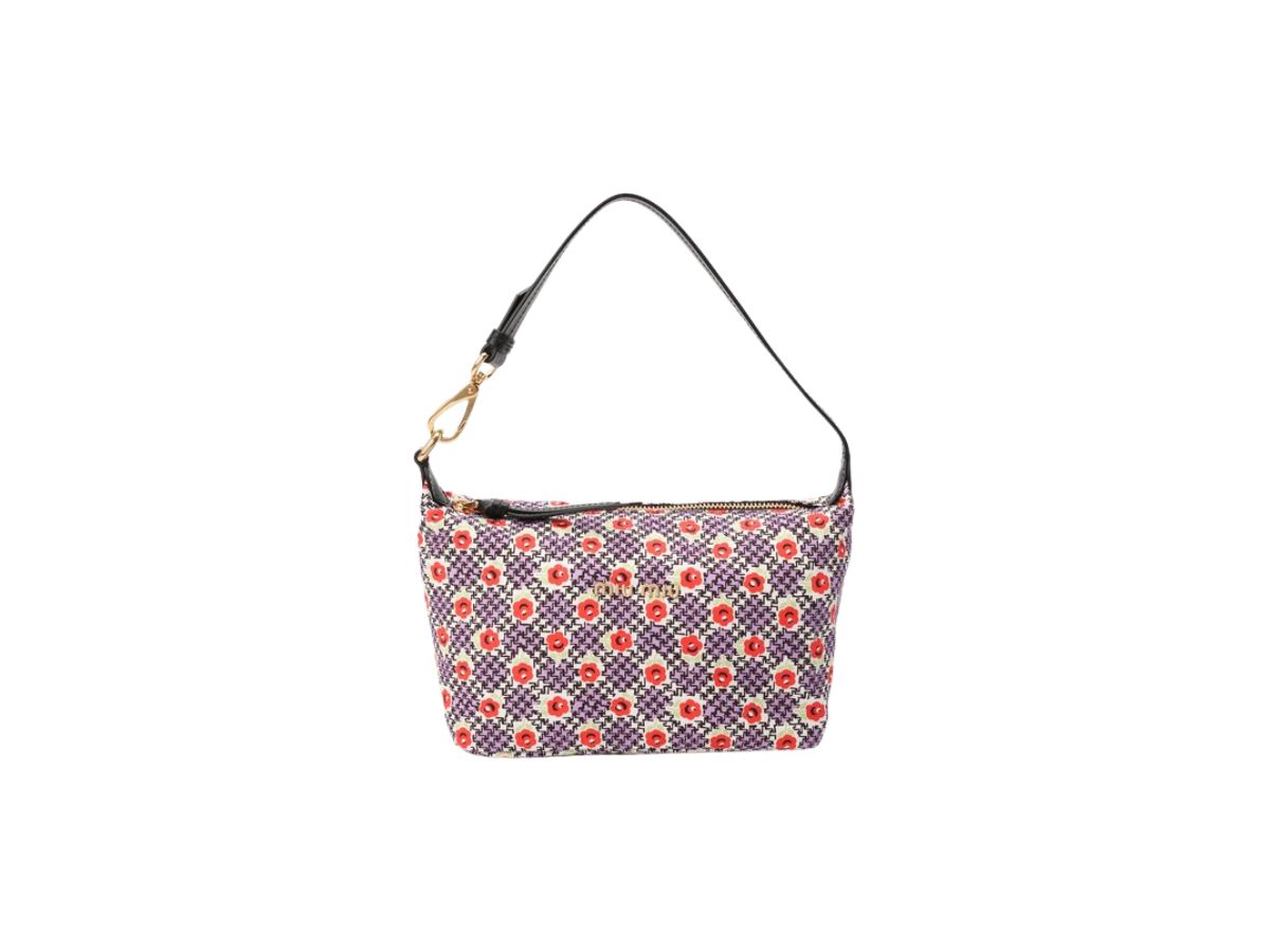 SASOM | bags Miu Miu Spirit Printed Fabric Mini Bag In ...