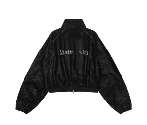 Buy Matin Kim Matin Coating Crop Blouson Black at Sasom – Authentic and Ready to Ship