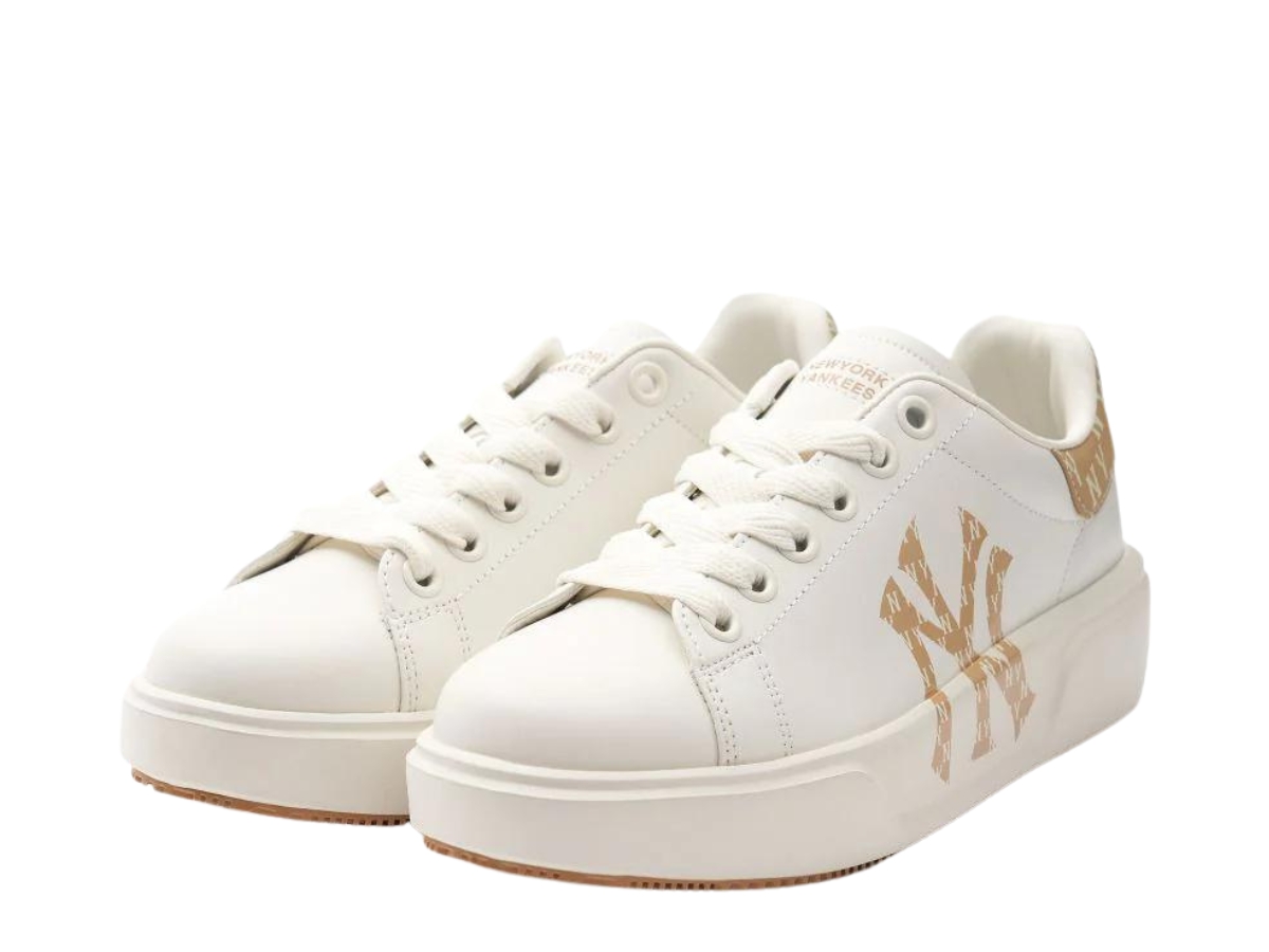MLB Chunky Classic Aヒール モノグラムNY L.Sand スニーカー MLB Chunky Classic Aヒール モノグラムNY L.Sand スニーカー