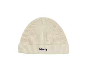 Buy Mmlg Embroidery Knitcap Light Beige at Sasom – Authentic and Ready to Ship