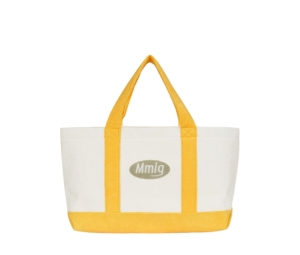 ★TOUT Y EST★ Mmlg TERRY TOTE BAG GREEN NAVY MMLGBD1A023 ☆TOUT Y EST☆ Mmlg TERRY TOTE BAG GREEN NAVY MMLGBD1A023