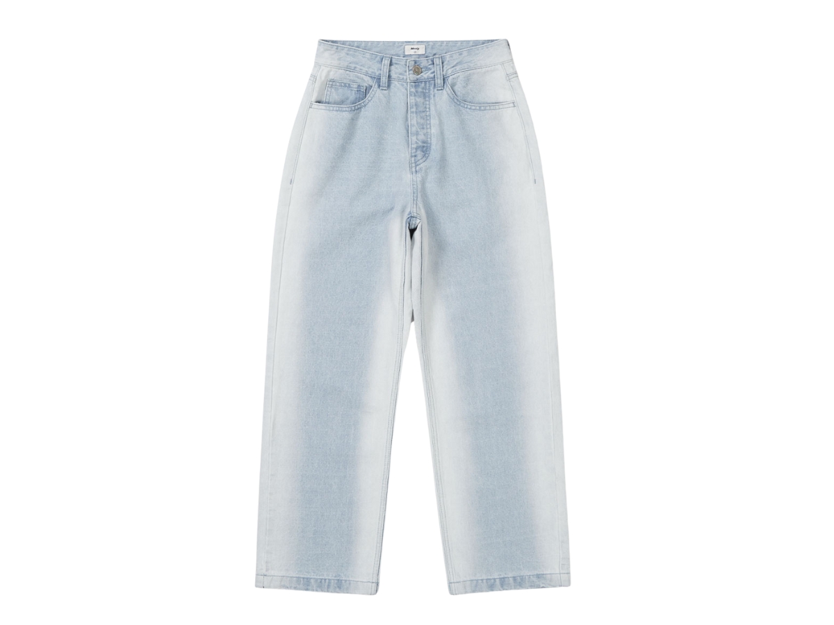 パンツ 87MM Mmlg WASHED DENIM PANTS WASHED BLUE MMLGBD1B001 Mmlg Washed Denim Pants Washed Blue Shop Authentic at SASOM