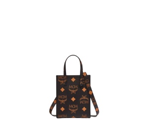 Buy MCM Mini Aren Tote Maxi Visetos Rectangular Tote Bag Black at Sasom – Authentic and Ready to Ship