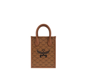 Buy MCM Monogram Printed Shoulder Bag Cognac at Sasom – Authentic and Ready to Ship