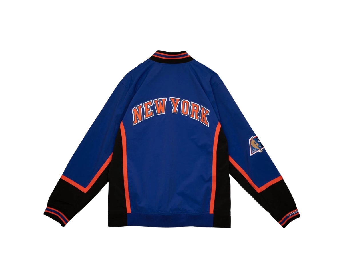 Mitchell & Ness Mitchell & Ness Nba Authentic Warm Up Jacket Navy - view 2