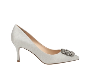 Buy Manolo Blahnik Hangisi Silver (W) at Sasom – Authentic and Ready to Ship