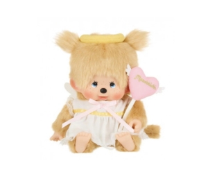 Buy Monchhichi 50th Anniversary Happy Angel Size M at Sasom – Authentic and Ready to Ship