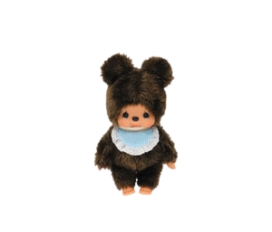 Monchhichi Girl Bear - Bib